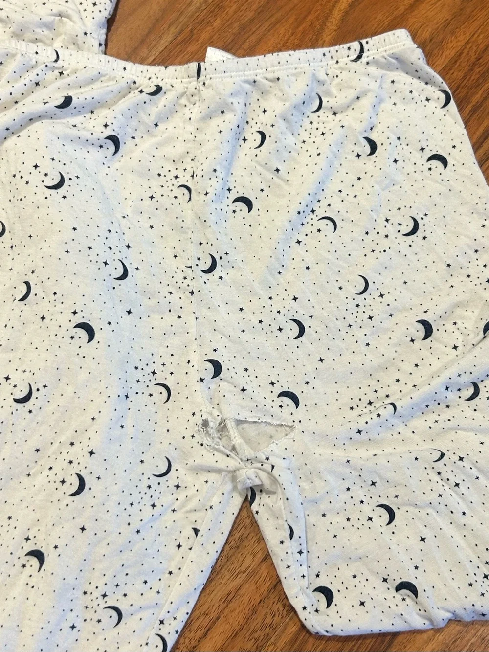 Eberjey kids moon long sleeve pj pajama shirt size 10